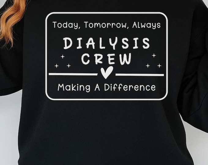 Dialysis Crew SVG PNG, Nurse Life Svg (Digital Download)