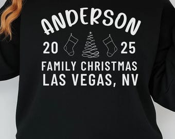 2025 Family Christmas SVG, Matching Shirts, Crew Design (Digital Download)