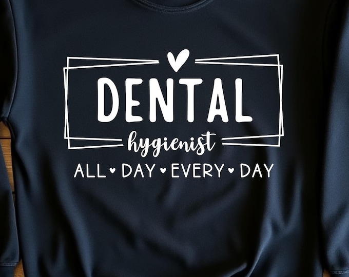 Dental Hygienist SVG PNG: Dentist Shirt Design (Digital Download)
