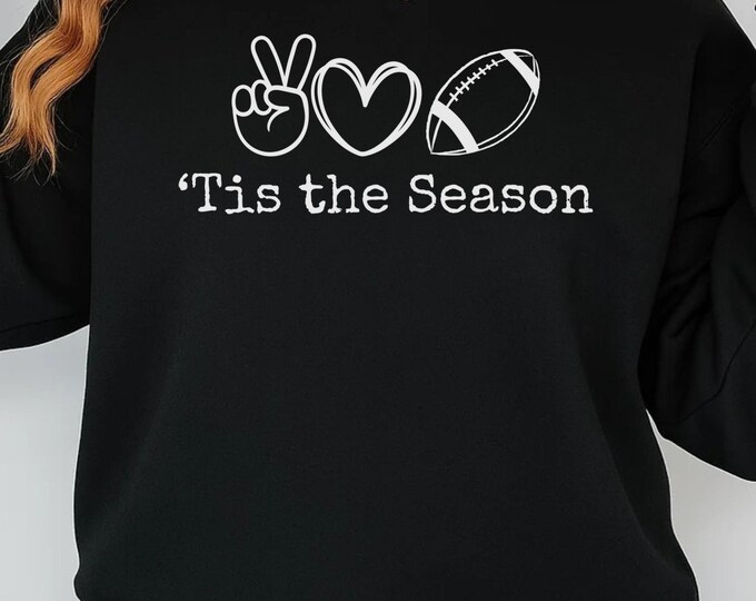 Tis the Season Football SVG, Football SVG, Tis the Season Svg, Gameday Svg, Football PNG, Gameday, Football shirt, Football clipart