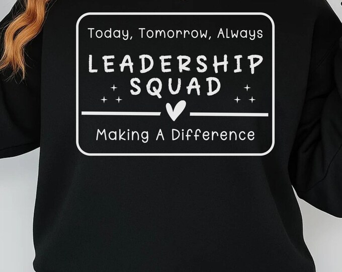 Leadership Squad SVG, Leader PNG, Team Gift (Digital Download)