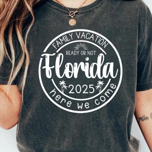 Florida Family Vacation SVG: Miami Beach Trip Shirt Design (Digital Download)