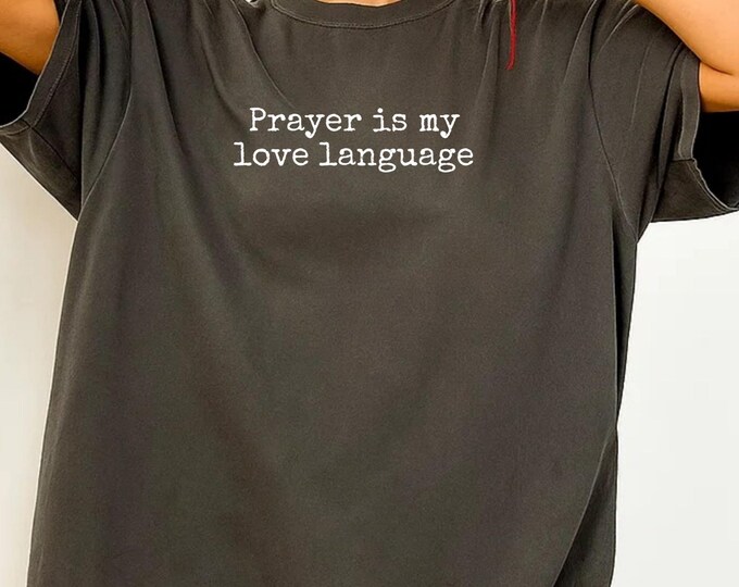 Prayer is my Love Language SVG: Christian svg, Jesus svg, god svg (Digital Download)