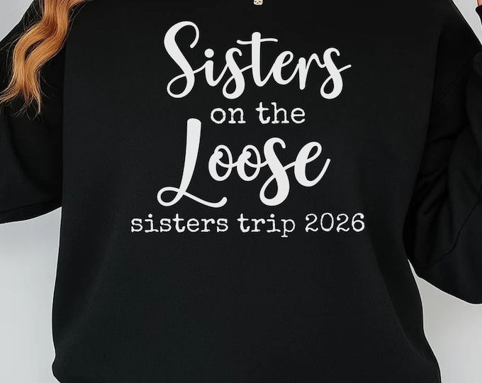 Sisters Trip 2026 SVG, Girls Vacation Design (Digital Download)