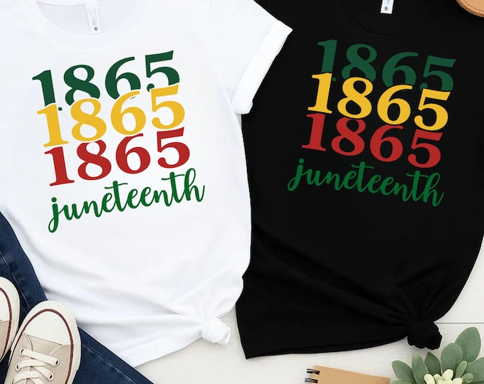 Juneteenth 1865 SVG: Black History Design (Digital Download)