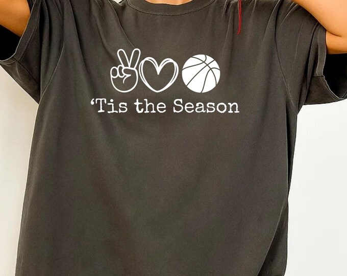 Tis the Season SVG, Basketball Game Day, Design (Digital Download)