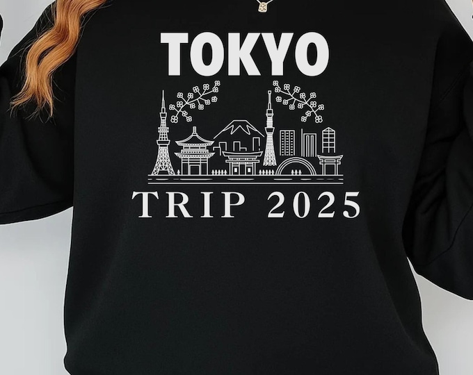 Tokyo Vacation 2025 SVG, Girls Trip to Tokyo svg, Tokyo Family Vacation Cut File, Tokyo Birthday Trip svg, Japan Travel SVG, Tokyo PNG