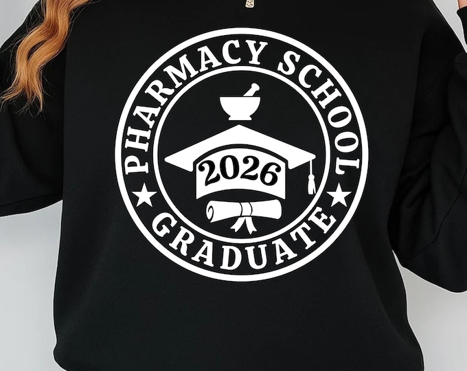 Pharmacy School Graduate Shirt, Pharmacist Gift, PharmD Graduation Tee, Pharmacy Student Gift, Class of 2026 Graduate Shirt,Pharmacist Shirt