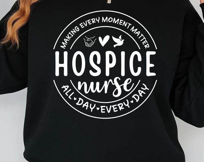 Hospice Nurse SVG PNG, Hospice, Caregiver Svg, Healthcare Svg, Doctor Svg, Rn Svg, Hospice Crew Svg, Gift To Hospice Worker Svg, Nurse Svg