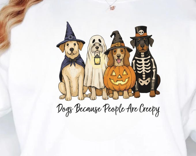 Funny Halloween Dog Mom PNG, Spooky Retro Design (Digital Download)