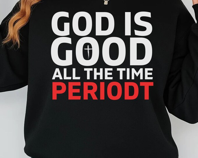 God is Good PeriodT SVG: Christian Bible Quote (Digital Download)
