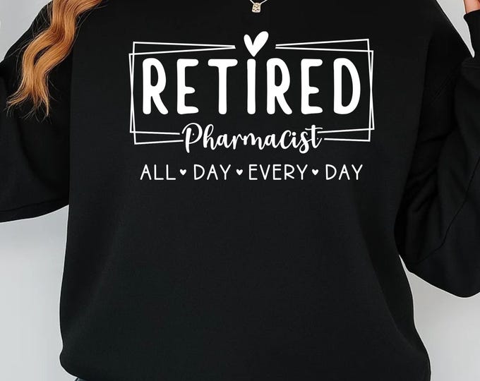 Retired Pharmacist svg png pdf, Officially Retired Pharmacist svg, Funny Pharmacist Retirement SVG, Retired 2026 SVG, Pharmacy Gift SVG