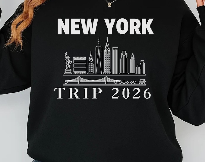 New York Vacation 2026 svg, Girls Trip to New York svg, NYC Family Vacation Cut File, New York Birthday Trip svg, Big Apple svg, NYC PNG,