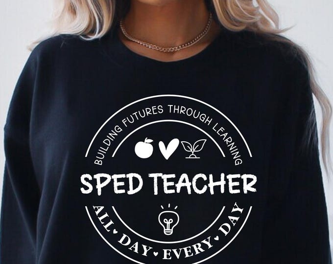 Sped Teacher SVG PNG, Special Ed Svg, Teacher Shirt Svg, Back To School Svg, Autism Svg, Sped Svg, Teacher Svg, Sped Teacher, Sped Squad Svg