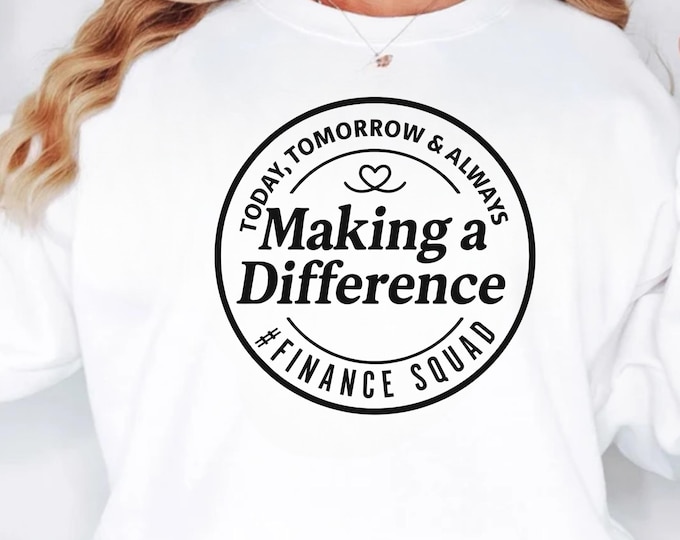 Finance Squad SVG: Funny Accountant Team Design (Digital Download)
