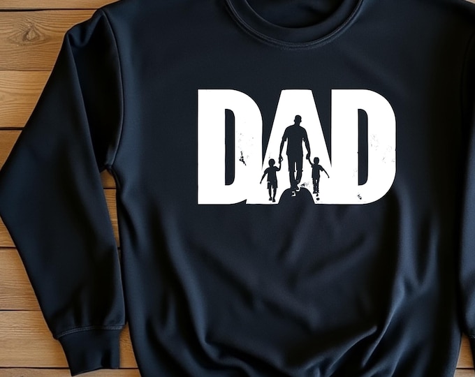 Dad SVG, Father's Day Gift, Split Name Frame (Digital Download)