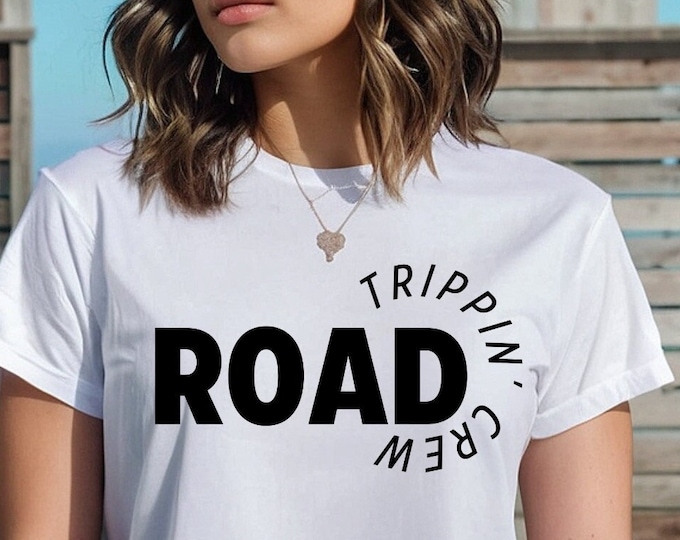 Road Trippin' Crew SVG: Adventure Vacation Design (PNG, PDF)