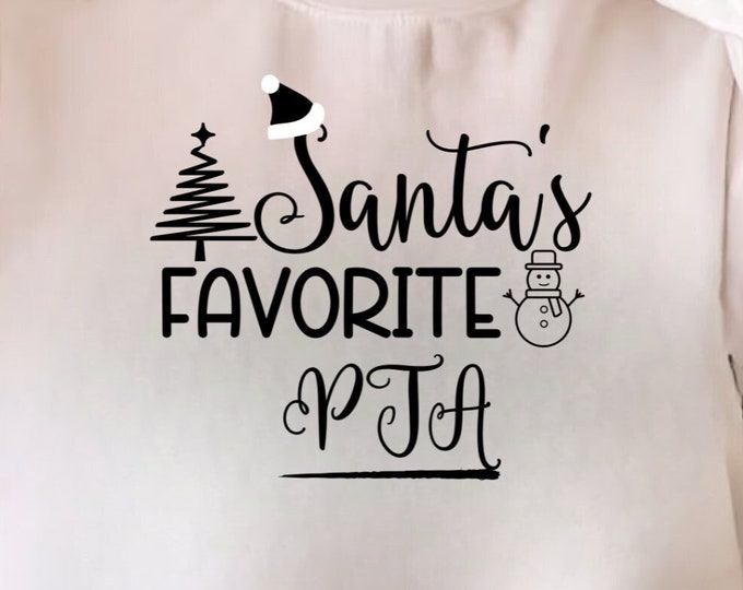 Santa's Favorite Physical Therapy Assistant SVG PNG (Digital Download)
