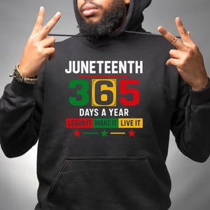 Juneteenth 1865 SVG: Black History Design (Digital Download) image 8