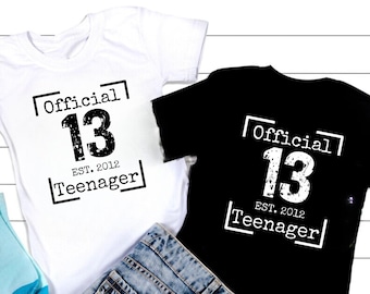 13th Birthday Gifts For Teenage Girls T Shirt Thirteen Her 13th Birthday Gifts For Teenage Girls T Shirt Thirteen Her