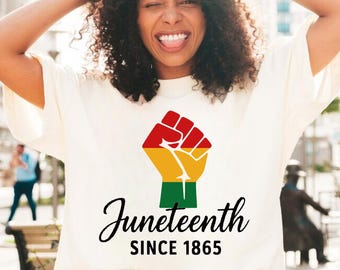 Juneteenth Fist SVG: Black History, African American Design (Digital Download)