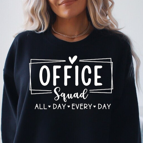 Office Squad SVG PNG, Back To School Svg, Secretary Svg, Teacher Svg, Coworker Svg, Office Squad Svg, Front Office Squad, Birthday Squad Svg