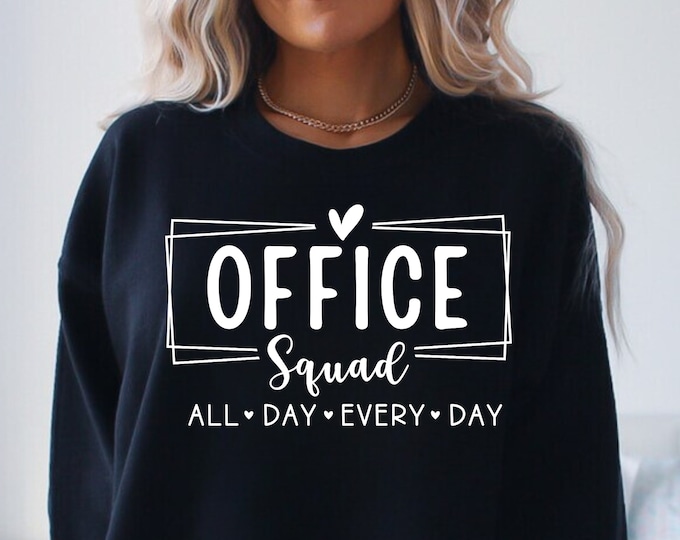 Office Squad SVG PNG, Teacher Coworker Design (Digital Download)