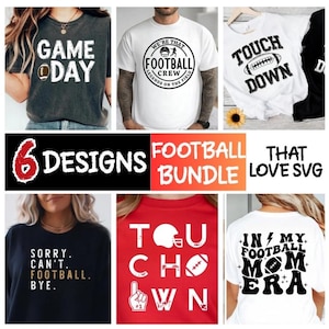 Fußball SVG Bundle: Game Day Designs (Digitaler Download)
