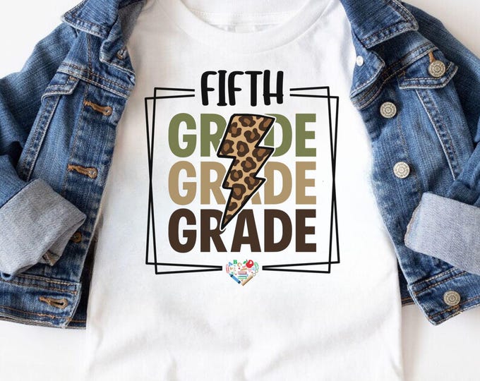 Fifth Grade SVG, Back To School Svg, 5th Grade PNG, Teacher Svg, Hello 5th Grade, 5th Grade Shirt Svg, First Day of School Svg, school svg