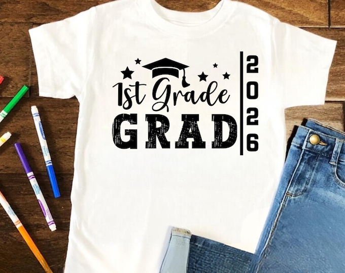 1st Grade Grad SVG PNG, 1st Grade Graduation Svg, 1st Grade Svg, First Grade Svg, Last Day Of School Svg, Svg, Graduation Svg