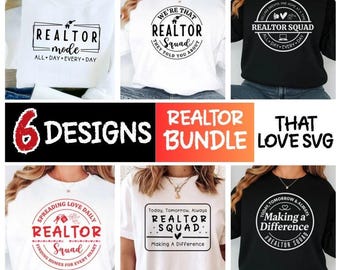Realtor Squad Bundle SVG PNG, Real Estate Team Shirt Bundle, Realtor PNG, Realtor Shirt Svg, Real Estate Svg, Realtor Gift, Realtor Life Svg