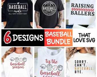 Pacchetto SVG di baseball: citazioni, font, punti (download digitale)