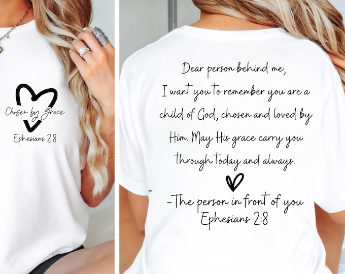 Chosen by Grace SVG: Inspirational Christian Easter Design (Digital Download)