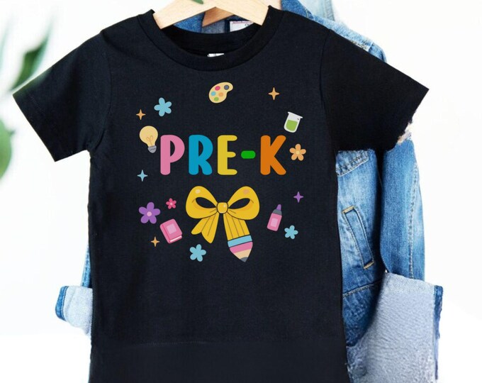 First Day of Pre-K SVG: Back To School Cut File (Digital Download))