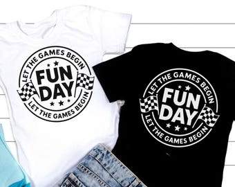 Fun Day SVG PNG: Teacher Shirt, School Game Day (Digital Download)