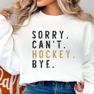 Hockey Mom SVG, Przepraszam, nie mogę pożegnać się z Hockeyem SVG, Hockey Lover SVG, Hockey Vibes SVG, Hockey Stick SVG, Mom Life SVG, Hockey Player SVG