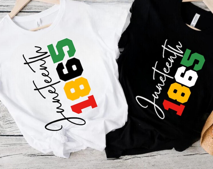 Juneteenth 1865 SVG: Black History Design, African American (Digital Download)