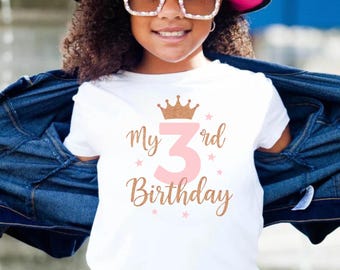 3rd Birthday Girl SVG, 3rd BIRTHDAY svg  png, 3rd Birthday Shirt Svg, Third Birthday Svg, 3rd Birthday Gift Svg, 3rd Birthday Party Svg
