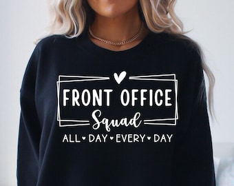 Front Office Squad SVG PNG: Schulsprecherin, Office Team (Digitaler Download)