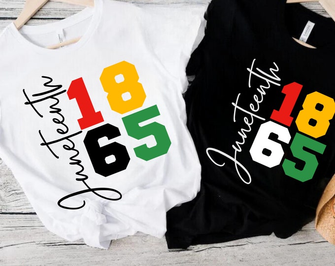 Juneteenth 1865 SVG: Black History African American Design (Digital Download)
