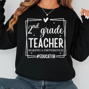 2. Klasse Lehrer SVG PNG, Zweite Klasse Lehrer, Lehrer zwart, Zweite Klasse daß, 2.Grad Grundschulkind, Lehrer-Shirt-Svg, Schulanfang-Svg