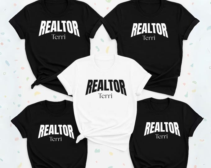 Custom Realtor Shirt SVG PNG, Real Estate Gift (Digital Download)