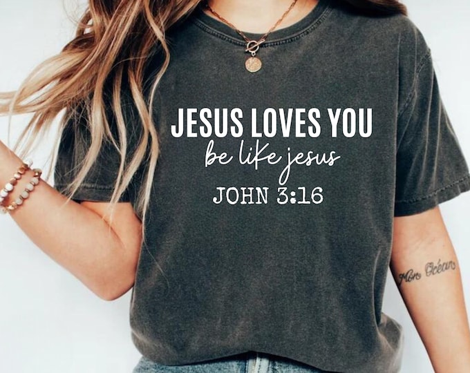 Jesus Loves You SVG PNG: Christian Inspirational Design (Digital Download)