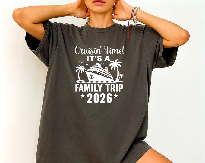 Family Cruise 2026 SVG PNG: Family Trip 2026 Matching Shirts Design (Digital Download)