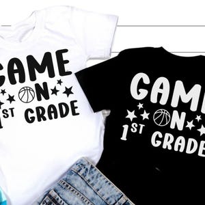 Game On 1st Grade SVG PNG, First Day of School Svg, Kids Shirt Svg, Hello 1st Grade Svg, Back to School Svg, Gaming Svg, Teacher Shirt Svg