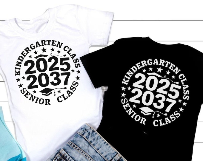 Kindergarten Graduate 2025 SVG: Graduation Shirt Design (Digital Download)