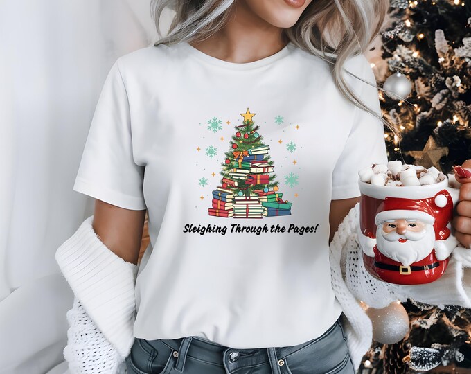 All Booked for Christmas PNG: Book Lover Gift (Digital Download)