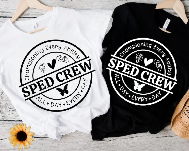 Sped Crew SVG PNG, Special Ed Svg, Teacher Shirt Svg, Back to School ...
