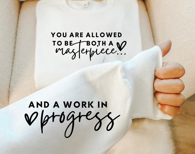Inspirational Quotes SVG PNG: You Matter, Masterpiece (Digital Download)