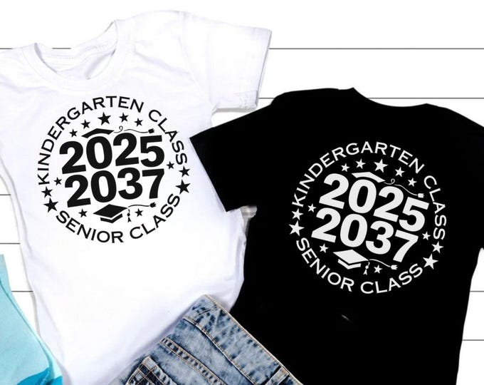 Kindergarten Graduate 2025 SVG: Graduation Shirt Design (Digital Download)